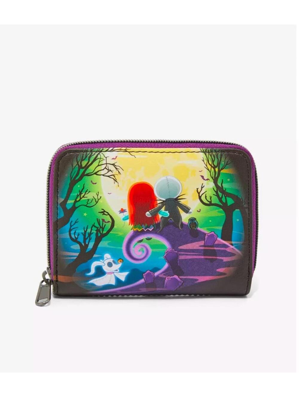 Loungefly The Nightmare Before Christmas Jack & Sally Doll Mini Wallet